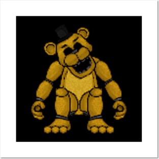 golden freddy Posters and Art